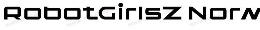 RobotGirlsZ NormalB字体转换